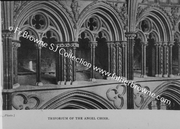 COPY NEGS ENGLISH CATHEDRALS FR.AUBREY BURQUI LINCOLN ANGEL CHOIR